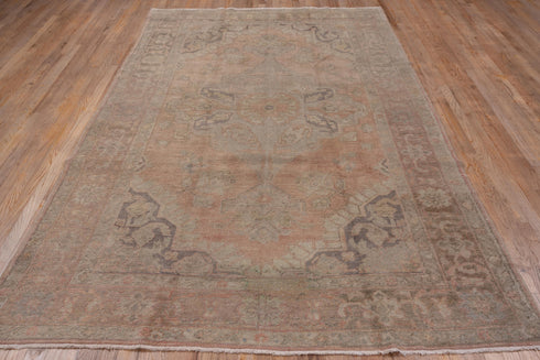 Vintage Oushak Area Rug (6' x 10')